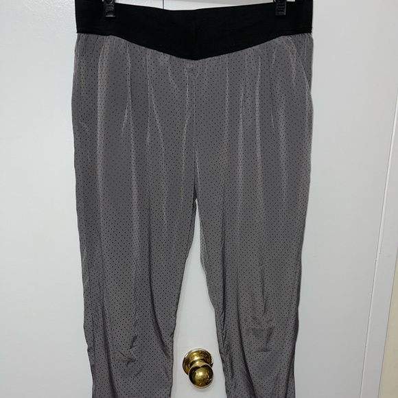 River island gray fancy joggers pants - Picture 5 of 8